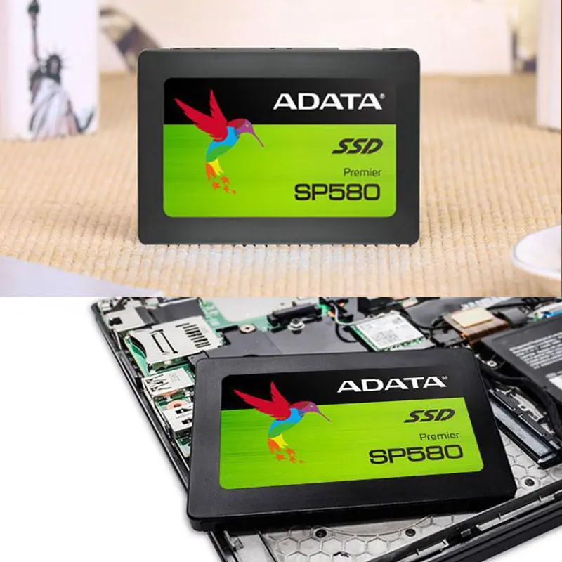 ADATA Premier Sata3 SSD 120 ГБ 240 480 960G твердотельный накопитель жесткий диск SP580 2 5 дюйма 6 Φ TLC