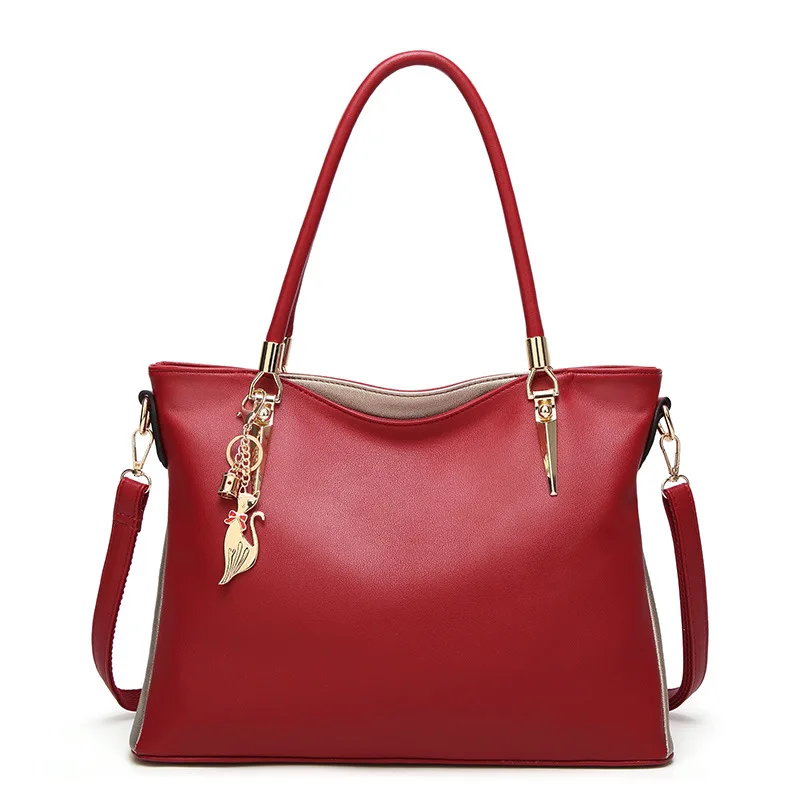 

ICEV New Fashion Women Leather Handbags Organizer Simple Bags Handbags Women Famous Brands Women Office Bag Bolsa Feminina Sac