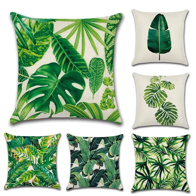 YWZN Piante Tropicali Federe Decorativi Uccelli Tropicali In Cotone E Lino Coper YWZN Piante Tropicali Federe Decorativi Uccelli Tropicali In Cotone E Lino Coper