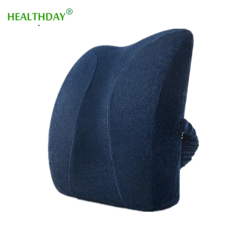 

Lumbar Support Soft Slow Rebound Memory Foam Core Waist Cushion for Chairs Home Office Relieve Pain Back Cushion