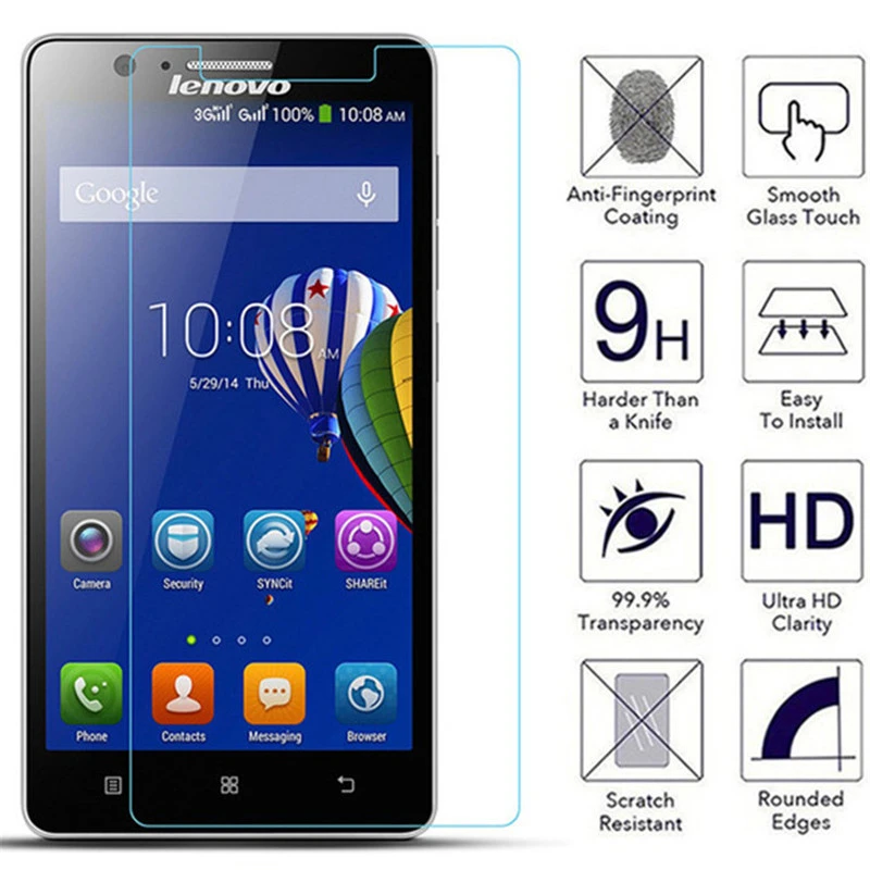 0 3 мм 2.5d Закаленное стекло для Lenovo A5000 A 5000 твердость 9H прозрачная защита экрана