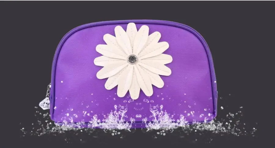 Viagem косметичка водонепроницаемый чехол Косметика сумка для путешествий цветок организатор мешок мыть удар косметичка