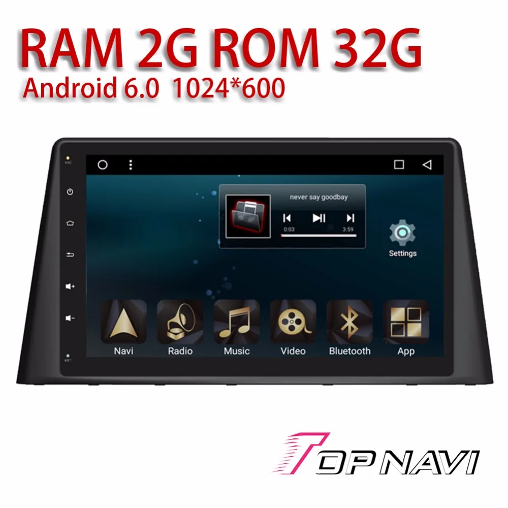 Car Multimedia for Peugeot 308 2016 Android 6 0 10 1 Topnavi 2G RAM 32G Full