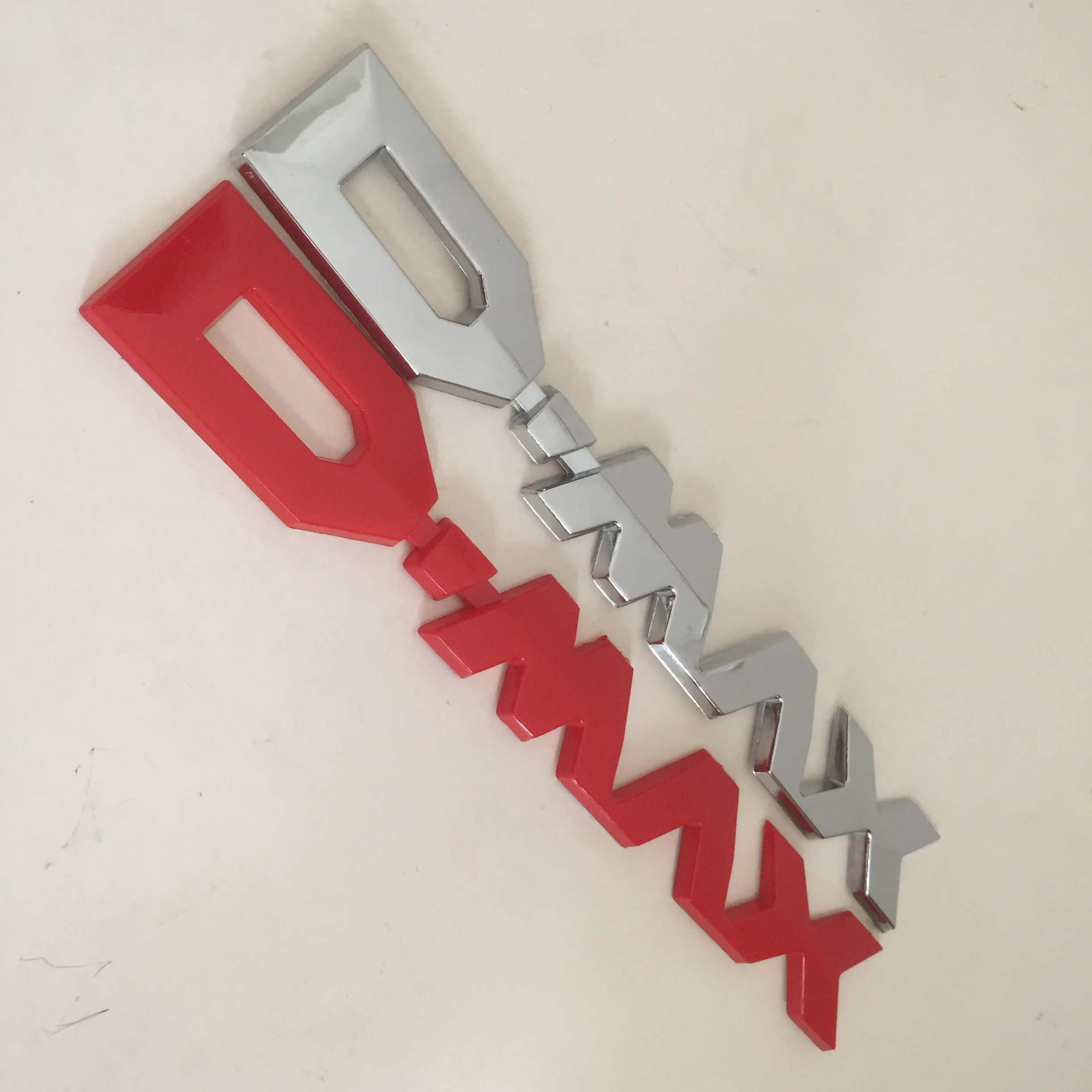 

1pcs ABS DMAX D MAX D.MAX D-MAX car Letter Rear trunk Decals Emblem badge sticker Decal Car styling auto Accessories