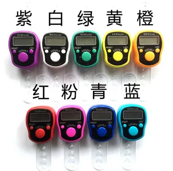 

by dhl 500pcs practical Click Counter Stitch Marker and Row Counter LCD Electronic Digit Tally Counter