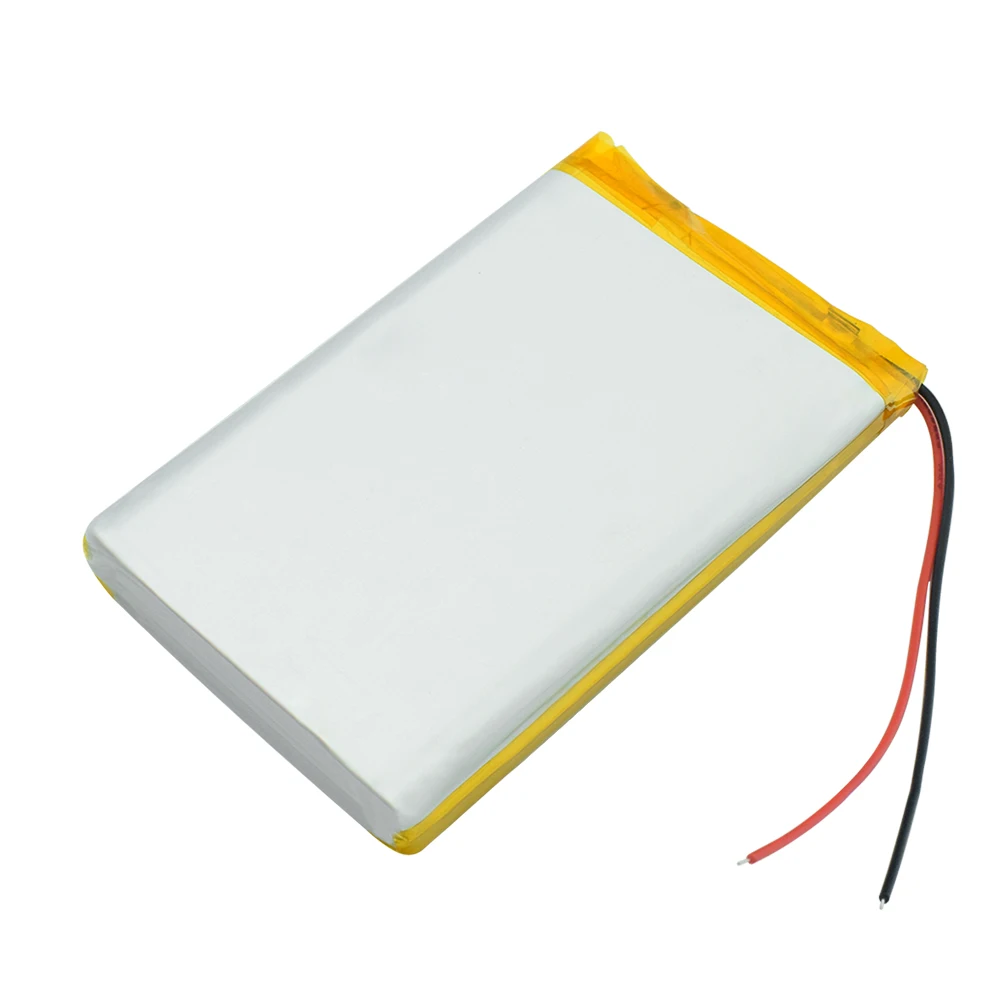 1/2/4 шт 3 7 V 8000mAh литий полимерный Батарея 7566121 PCB для планшетных ПК DVD gps MID цифровые