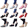 EOFK primavera otoño mujer mocasines zapatos de cuero genuino mujer señora mocasines Slip On Suede Zapatos mujer ► Foto 3/6