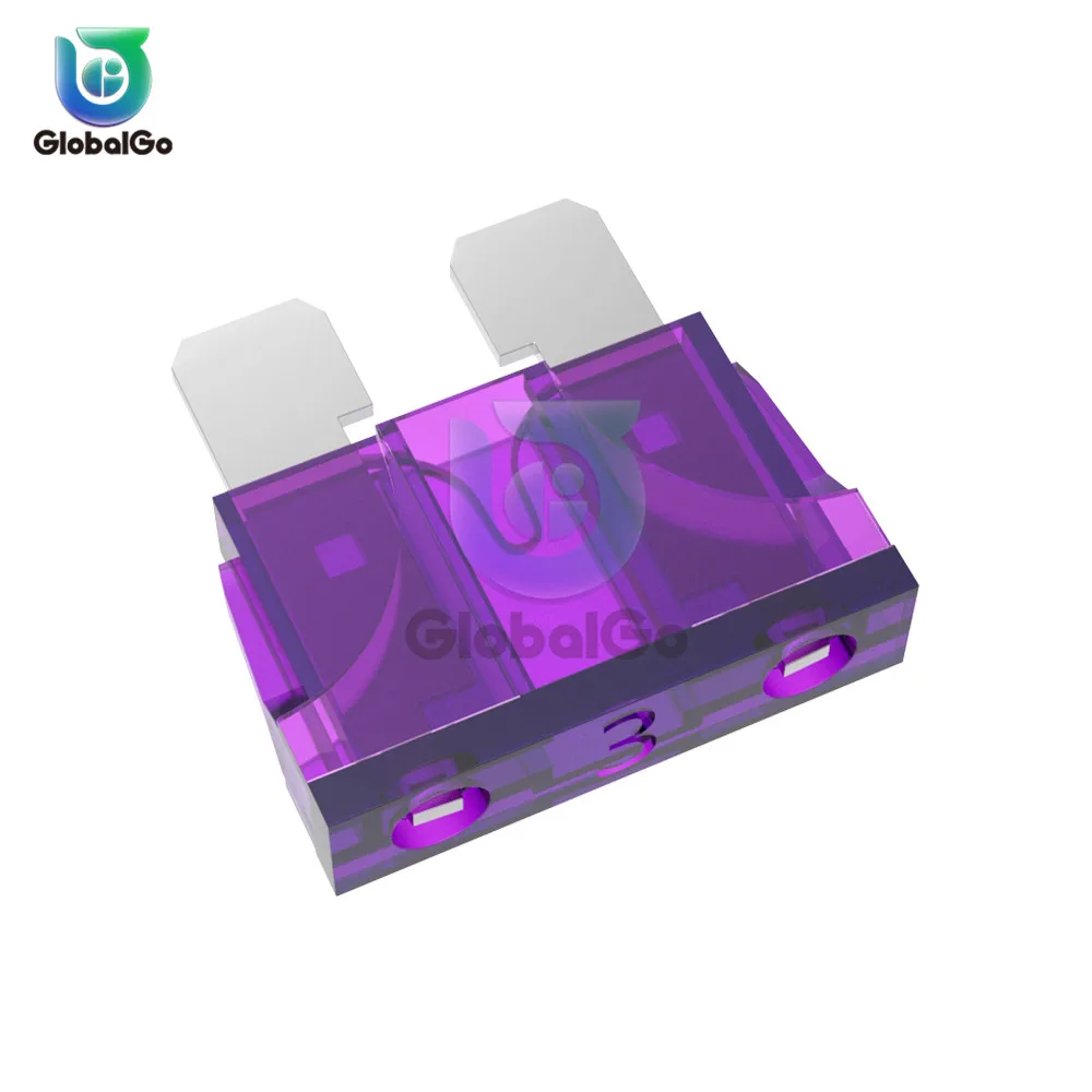 New Lightweight Durable Seven Common Use Automotive Mini Blade Set In One Box