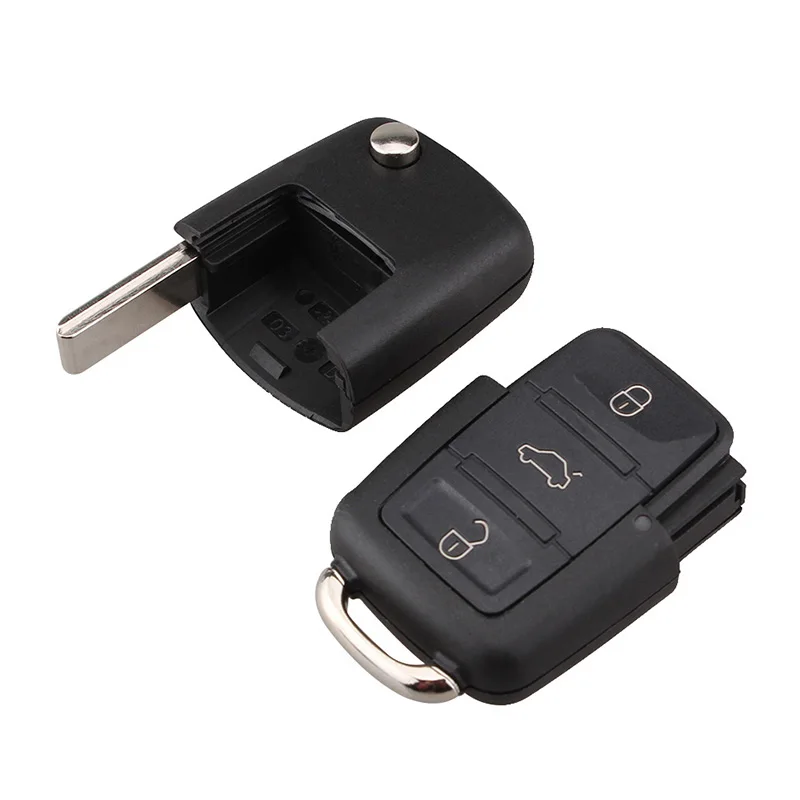 BHKEY 3 кнопки дистанционного ключа для VW 1K0959753G ID48 чип 434 МГц для VOLKSWAGEN VW PASSAT B5 B6 Skoda Tiguan Touran GOLF JETTA POLO