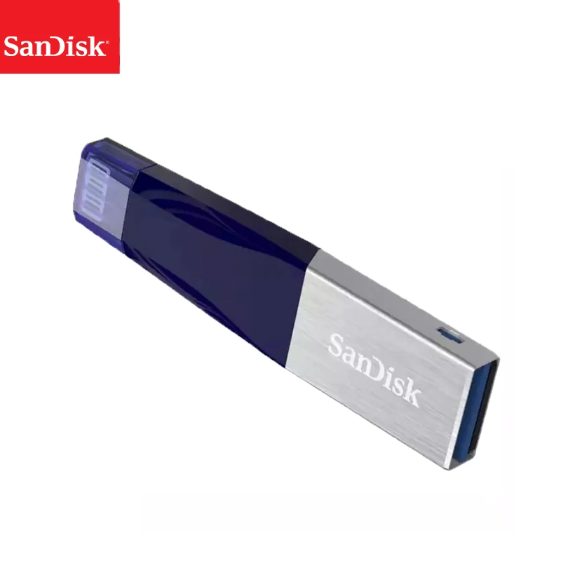 Флэш накопитель Sandisk USB 100% 3 0 флэш 32 ГБ 64 128 карта памяти для iPhone X/8/7/7 Plus/6/6