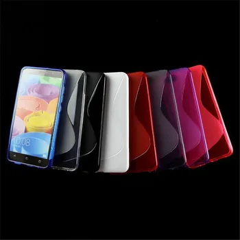 

50pcs/lot New Arrival Pure Color S line TPU Phone Back Cover Case For Samsung Galaxy S8 / S8 Plus