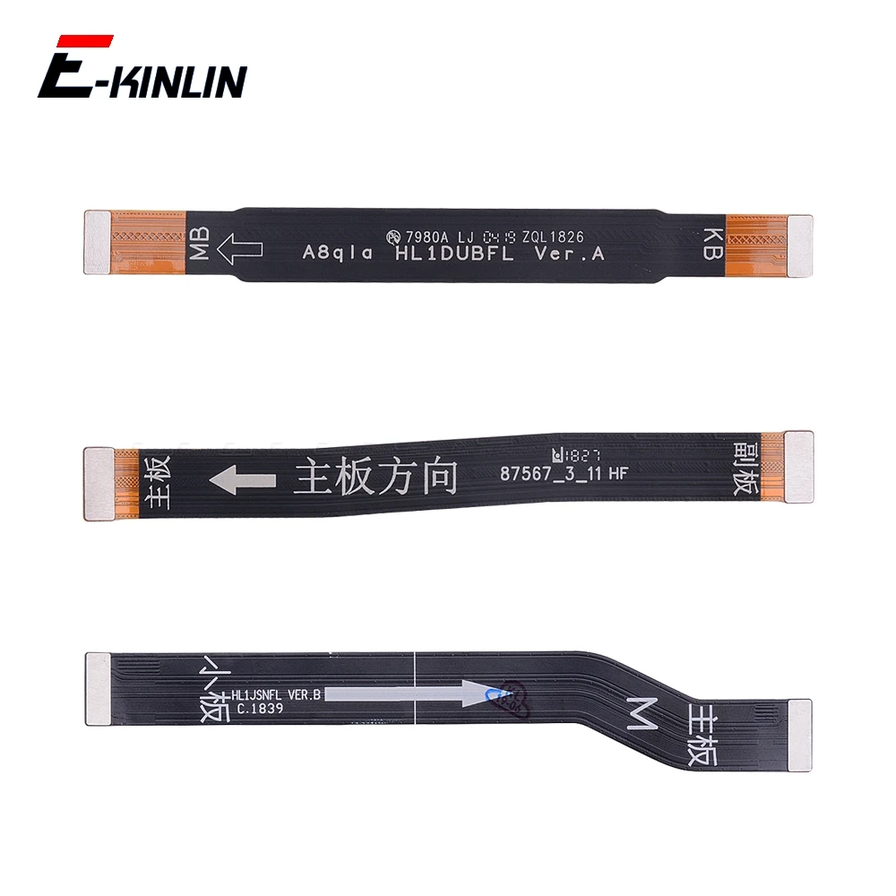 

100% New Main Board Motherboard LCD Display Connector Flex Cable For HuaWei Y9 Y7 Y6 Prime Pro 2019 2018 Y5 GR5 2017