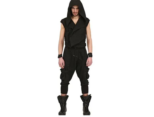 Cheap 2015 Newest Fashionable Cool Men's Clothing Jumpsuit Men Slim Plus Size S L M L XL 