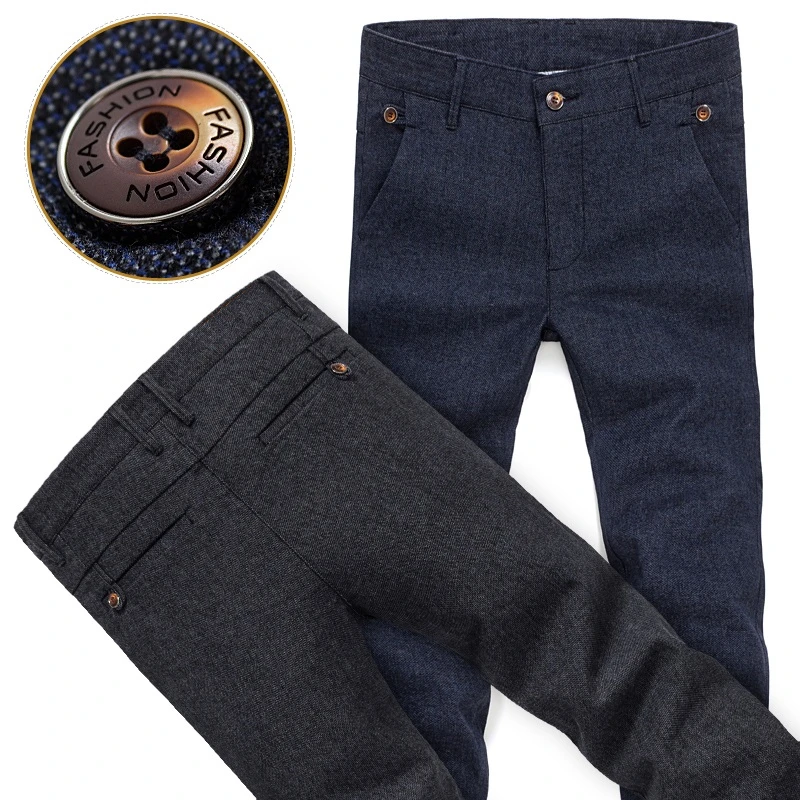  Spring and autumn Mens Trousers Small Stretch Pants men Slim Elegant Men Pants large size 28-40