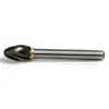 1pc 6*10 mm Tungsten Carbide Rotary Files Coarse-toothed Single-cut Rotary Burrs For Dremel Rotary Tools ► Photo 3/6