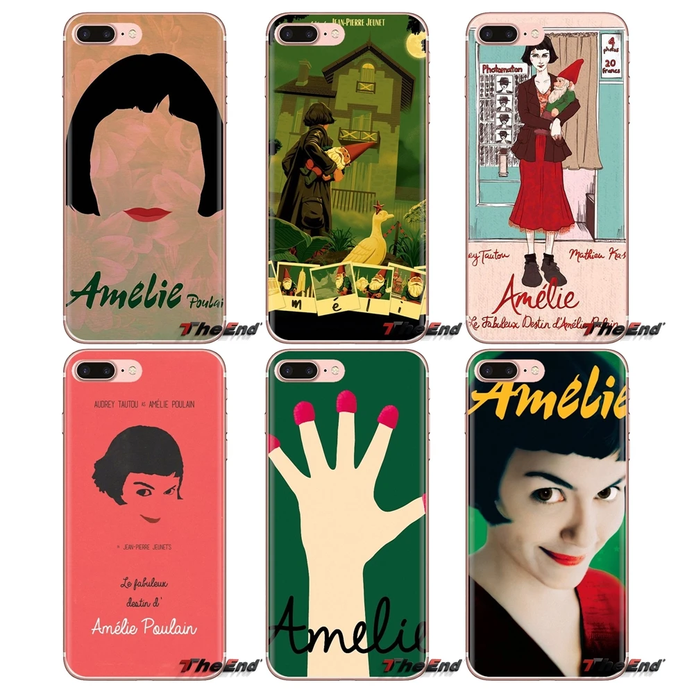 Amelie France pulp fiction poster For Xiaomi Mi3 Samsung A10 A30 A40 A50 A60 A70 Galaxy S2 Note 2 Grand Core Prime TPU Skin Case |