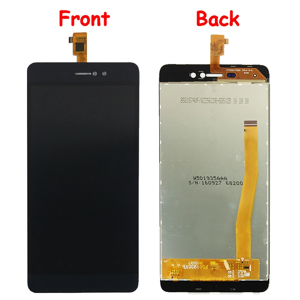 Черный/белый для BluBoo Picasso 4G ЖК дисплей Дисплей + кодирующий преобразователь