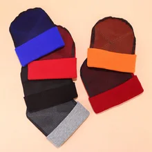 Malha homens e mulheres chapéu menino de rua dança mais desgaste da cabeça net hip hop hat outono inverno moda de rua quente chapéu Skullies gorros(China)