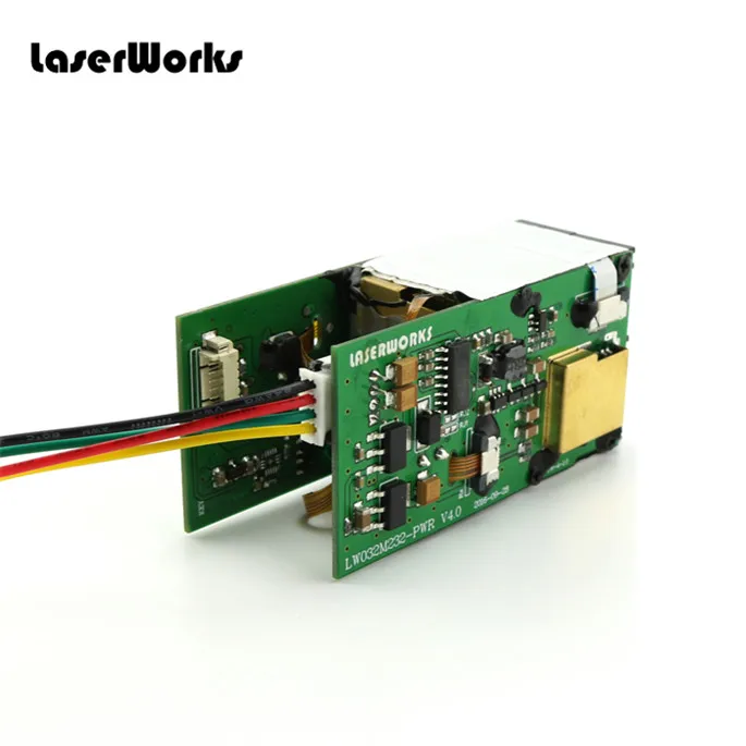 LaserWorks 1000 метра ttl RS232 RS485 DIY Лазерный дальномер модуль для камеры видеонаблюдения