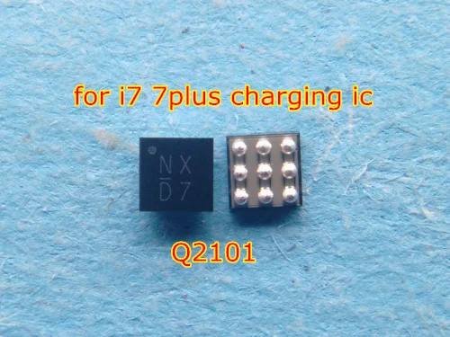 10 шт./лот оригинальное зарядное устройство для iphone 7 7plus Q2101 NXC9 чип ic с 9 контактами |