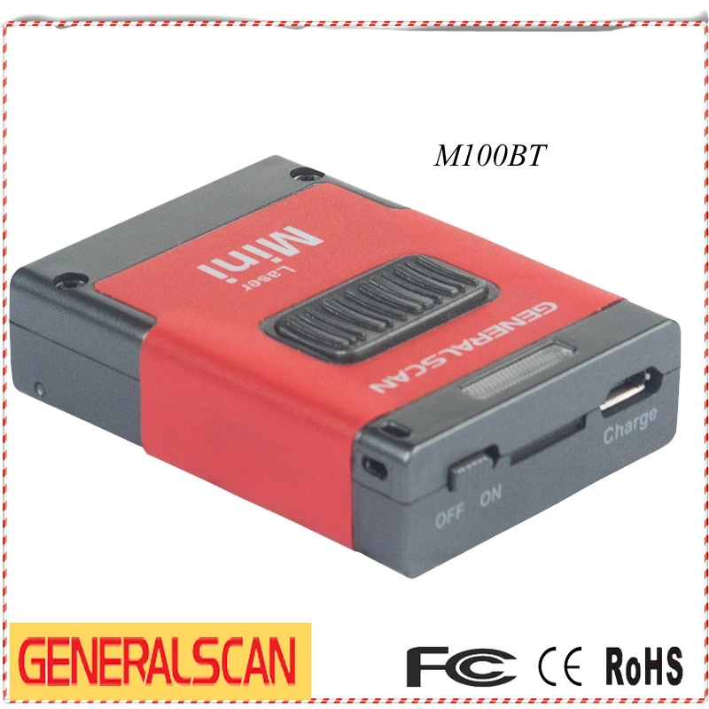 Generalscan البسيطة ماسح الباركود اللاسلكية الباركود ماسحة M100BT-HP لالروبوت يده قارئ شفرة التّعرّف Generalscan البسيطة ماسح الباركود اللاسلكية الباركود ماسحة M100BT-HP لالروبوت يده قارئ شفرة التّعرّف