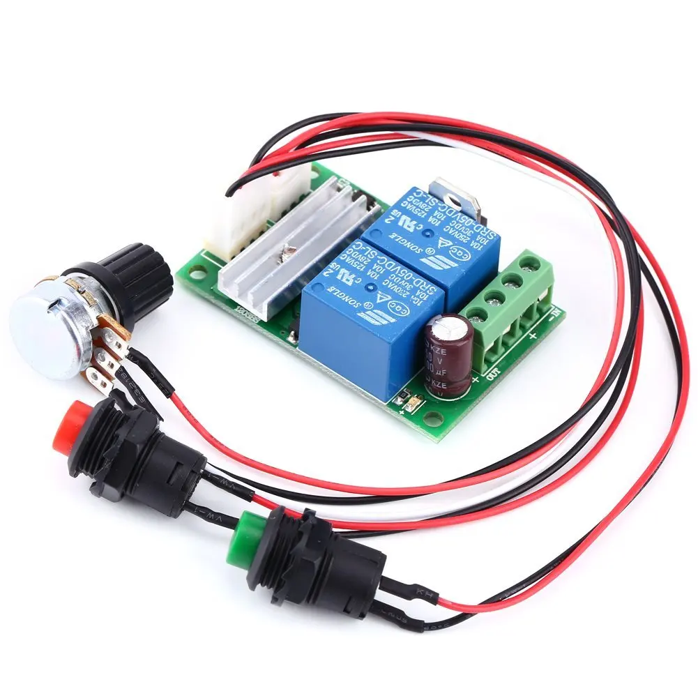 

LIXF-6V-24V 3A DC Motor Speed Control Controller (PWM) Regulator Reversible Switch SG