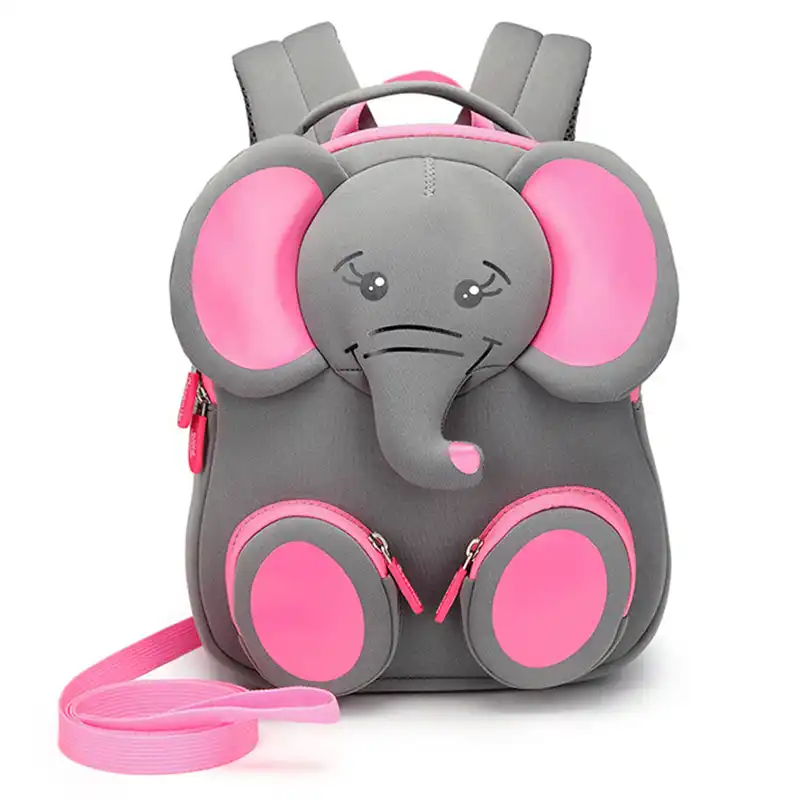 2019 New Fashion Children School Bags For S Boy 3d Elephant Design Student Backpack Kids Bag Mochila Escolar