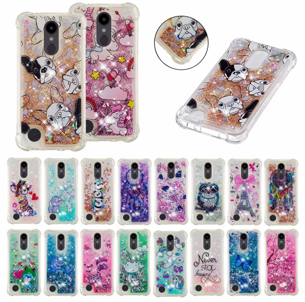 Quicksand Case For LG Aristo 2 Plus Dynamic Glitter Bling