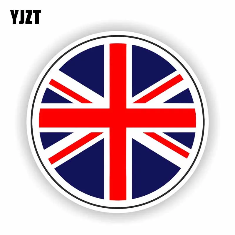 

YJZT 13 см * 13 см Британский флаг на автомобиль, наклейка, аксессуары для мотоциклетного шлема 6-1624