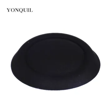 

Black 16cm fascinator hats DIY millinery hair accessories pillbox fascinator bases mini top hats for occasion wedding headwear