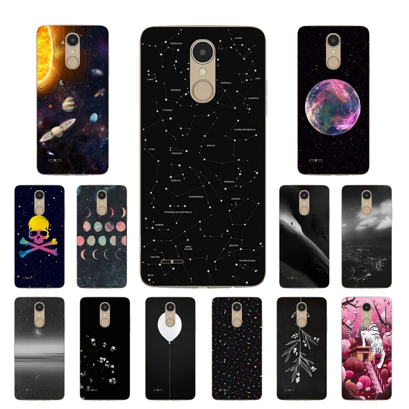 

for Coque LG K8 2017 Couple Phone Case 5.0 inch Const Printing Soft TPU Back Cover for LG K8 2017 X240 Fudna Capa