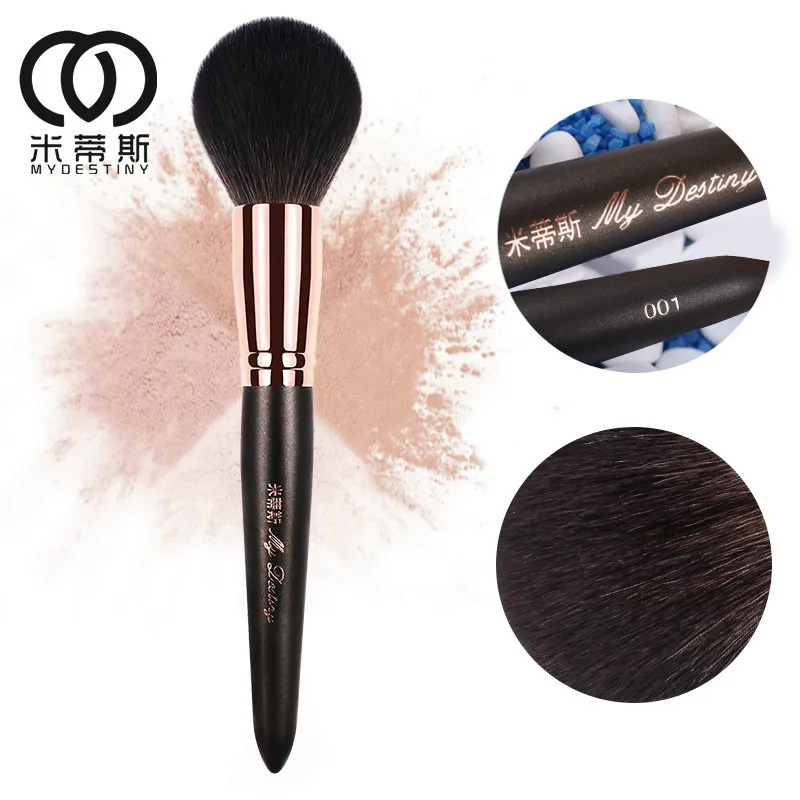 

High quality goat wool blusher brush Scattered Painting Foundation Brush large powder brush Professional cosmetic tool 1 pcs