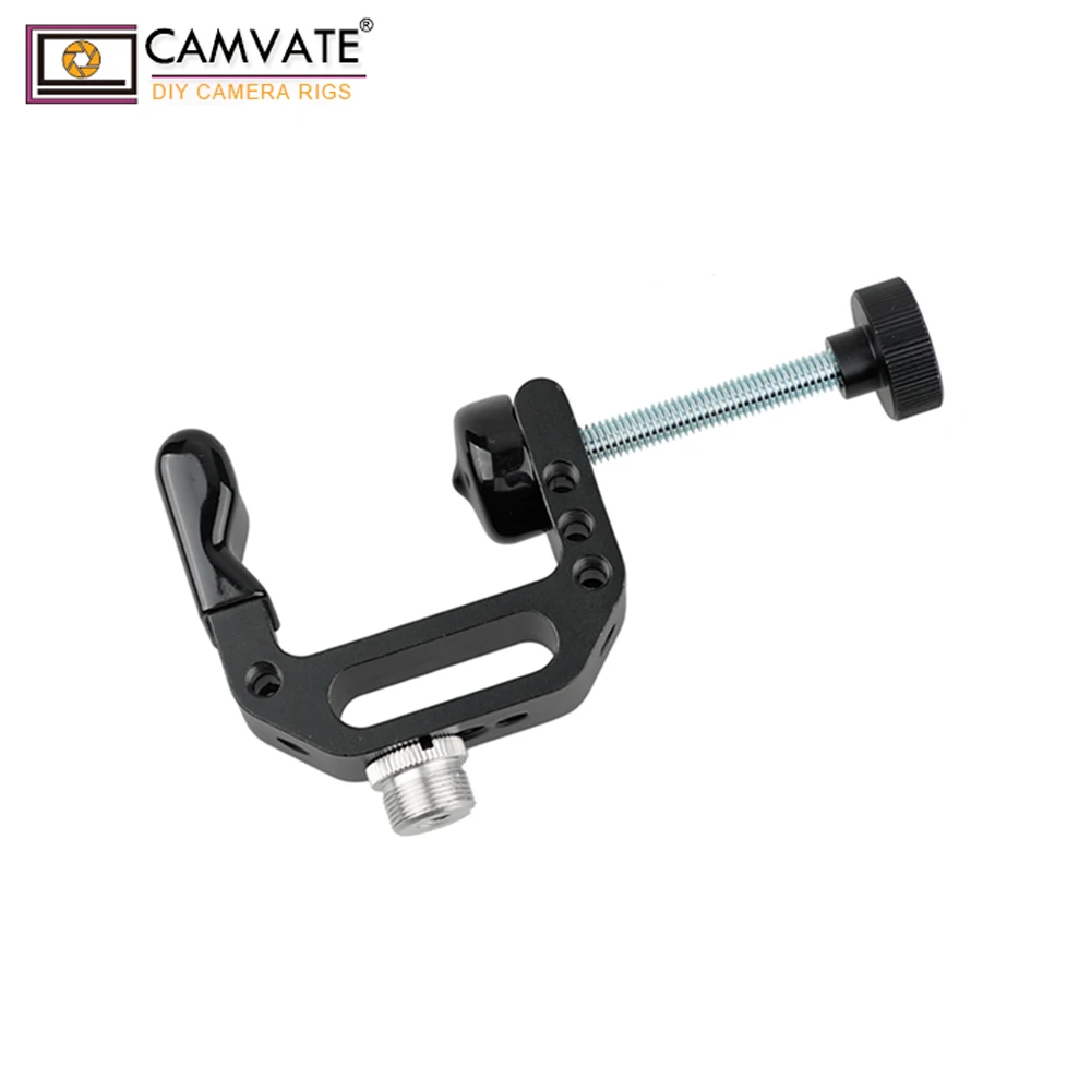 CAMVATE Ultraclamp с резьбой 5/8 &quot 27 для микрофонов C1189 аксессуары фотосъемки