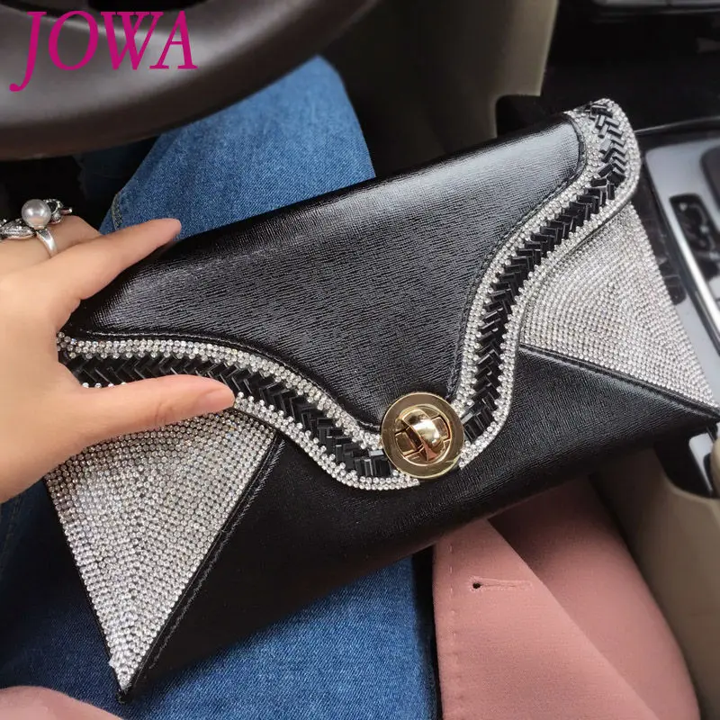 2017 Fashion Day Clutches Shiny Diamonds Envelope Bags Women's Casual