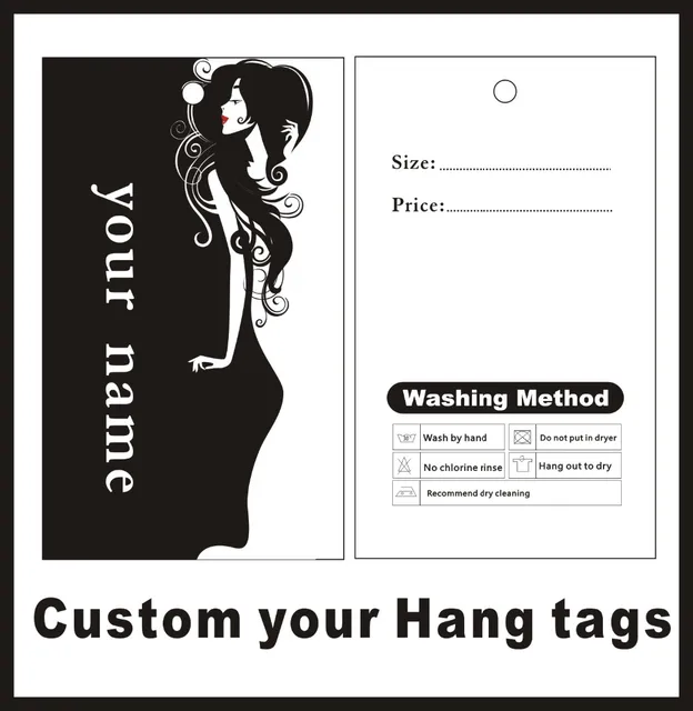 garment hang tags custom print hang tags price label famous template