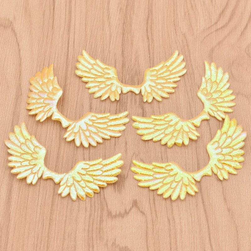 

20pcs Colorful Angel Wing Women Garment Craft Patches DIY Patchwork Handmade Sewing Decoration Accessories Supplies