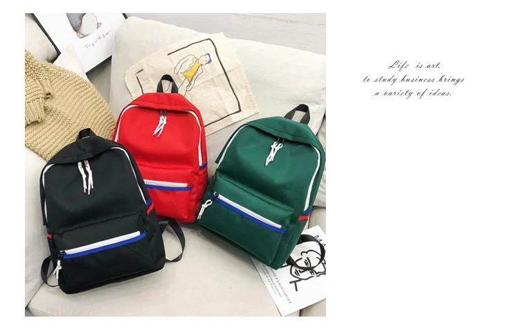 Menghuo Women Backpack Waterproof Nylon School Bags for Teenager Girls Female Preppy Style Small Backpack Mochilas Women Bag New_33-1_14