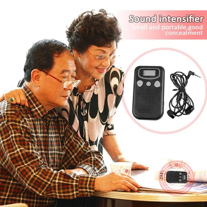 Display Hearing Aids Personal TV Sound Amplifier for The Elderly Hearing Loss Hearing Megaphone Magic Atomic Beam Dropship