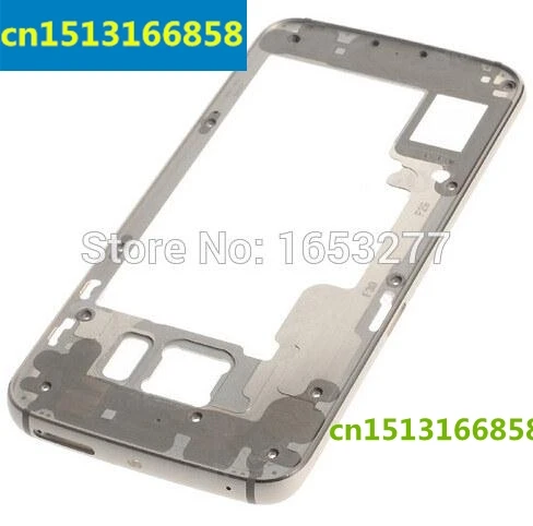 

DHL/EMS 10 pieces/lot For OEM Middle Plate Frame Replacement for Samsung Galaxy S6 Edge SM-G925F - Grey/gold