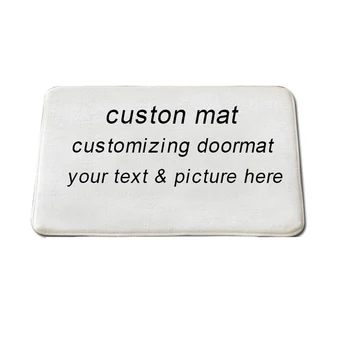 

Doormat Custom Mat Anti-slip Door Mat Printed your Design Picture Photo Customized Carpet for Bath Door Living Room