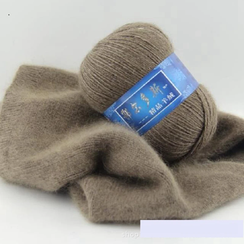 High Quality 50g /ball Mongolian Cashmere Hand-knitted Cashmere Yarn Wool Cashmere Knitting Yarn Ball Scarf Wool Yarn 3