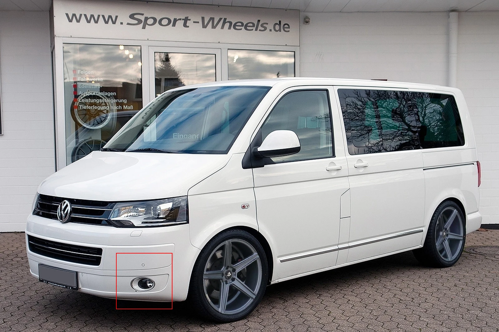 ANGRONG 2x противотуманный светильник OEM сменный левый и правый без лампы для VW T5