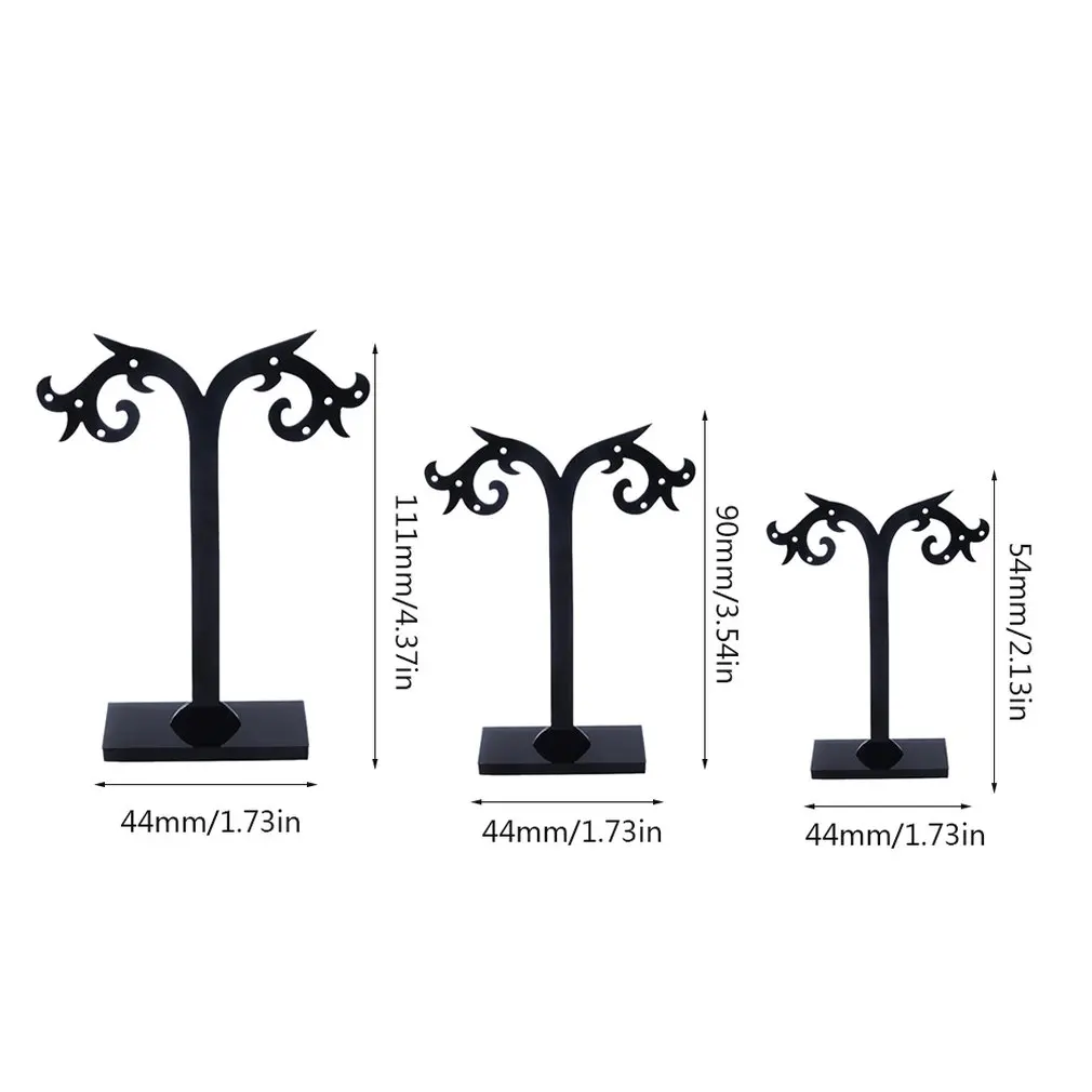 3pcs/2pcs T Shaped Earrings Display Shelf Stand Holder Container Jewelry Organizer Rack Stud Earrings Holder Display Stand Rack 3pcs/2pcs T Shaped Earrings Display Shelf Stand Holder Container Jewelry Organizer Rack Stud Earrings Holder Display Stand Rack
