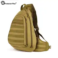 PROTECTOR PLUS Taktische Rucksack 14 Zoll Laptop Militärischen Bereich Brust Tasche Outdoor Sport Wandern Wasserdicht Einzigen Schulter Taschen