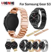 22 мм Нержавеющая сталь ремешки для часов для samsung Шестерни S3 ремешок для Шестерни S3 классические умные часы-браслет с регулировкой инструмента