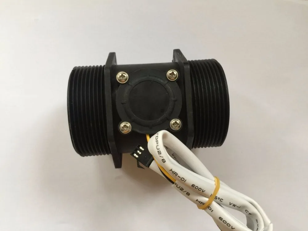 

2018 NEW Plastic Hall turbine Flow meter sensor 10~350L/min 2" DN50