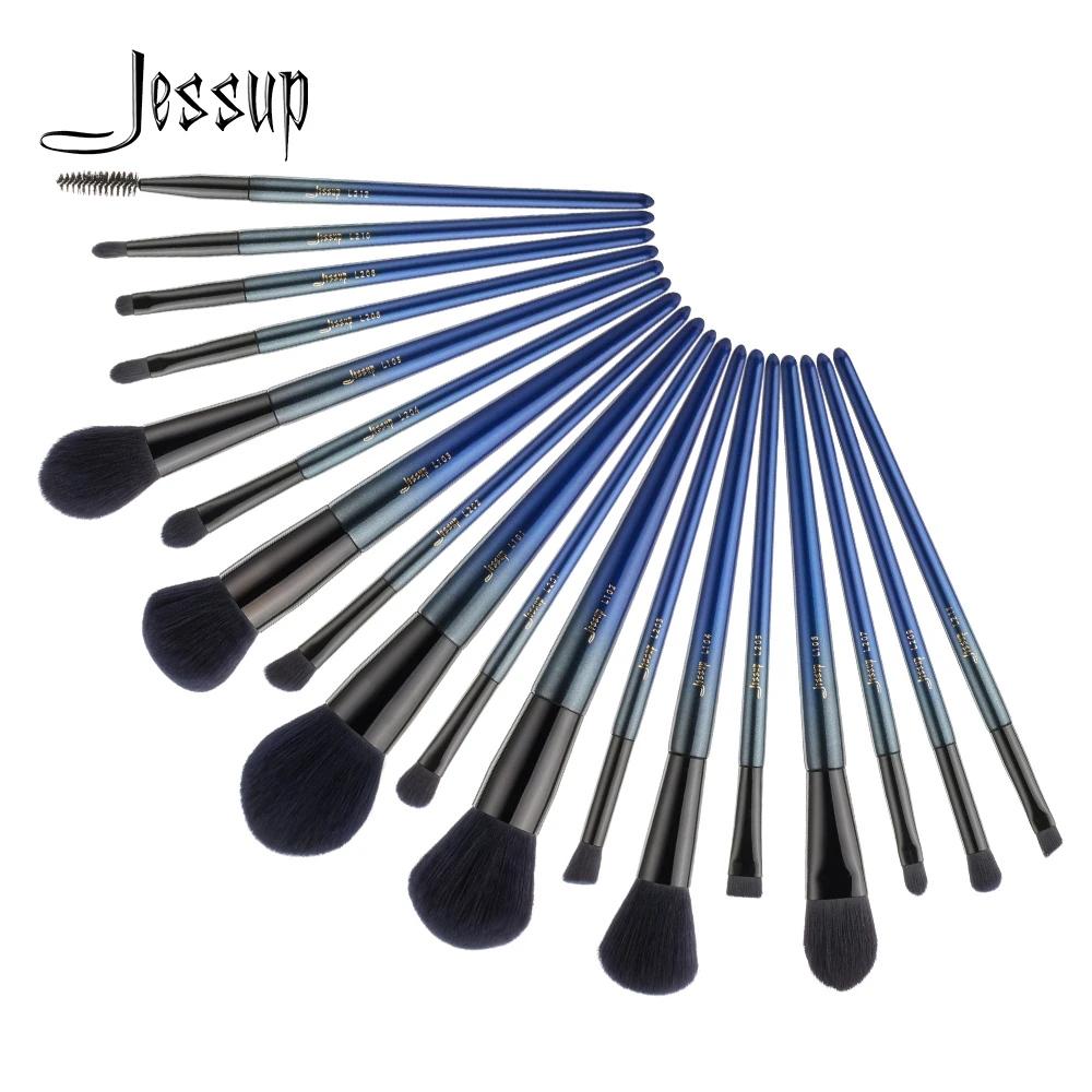 

Jessup Beauty 18pcs Makeup Brushes Set Dropshipping pincel maquiagem profissional completa Foundation Eyeshadow Brushes T263