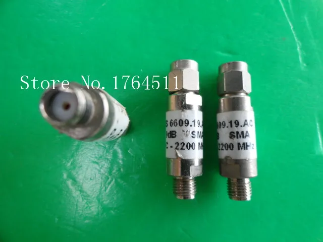 

[BELLA] H+S 6609.19.AC DC-3GHz 9dB 2W SMA coaxial fixed attenuator --5PCS/LOT