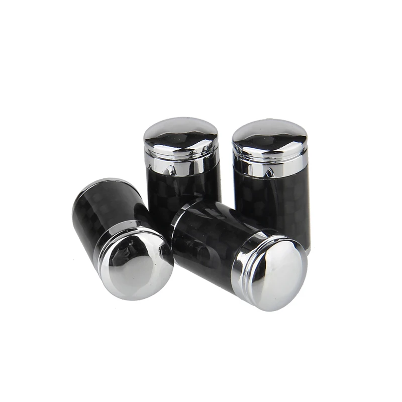 

Metal 4pcs Wheel Tire Stems Valves Caps Dust Cover Lengthen Car Styling Automobile Accessories Valve Caps For Universal Cars