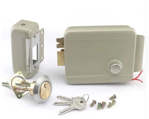 XinSiLu домофон домашняя система безопасности дверной звонок TFT монитор lcd цветной " ЖК-Видео дверной телефон монитор зеркальная панель для 4 комнат - Цвет: Electric lock